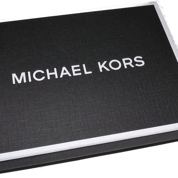 NEW MICHAEL KORS MK 86F9LAND0L Men Genuine Leather SLIM CARD Wallet BROWN - Picture 4 of 4